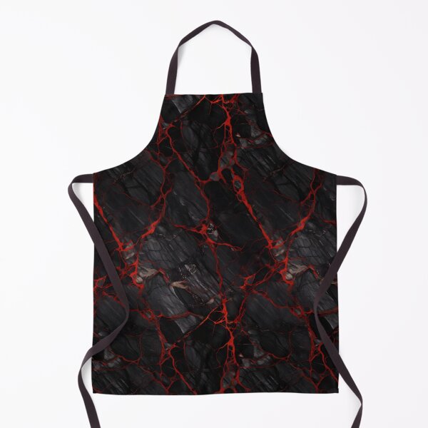 Item preview, Black and Red Seamless Repeating Marble Tile Pattern designed and sold by PeteRascal.