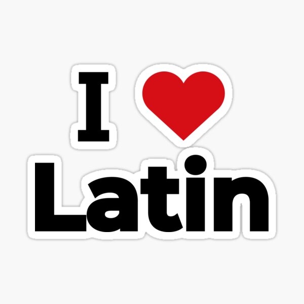 Item preview, I love Latin designed and sold by Moyanana.