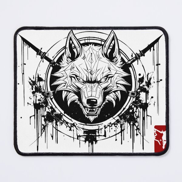 Item preview, WOLF AND KATANAS 02 designed and sold by Association AREMIS DEFENSE FORCE.