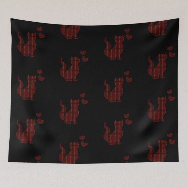 Item preview, Check cat designed and sold by DinaraandCleo.