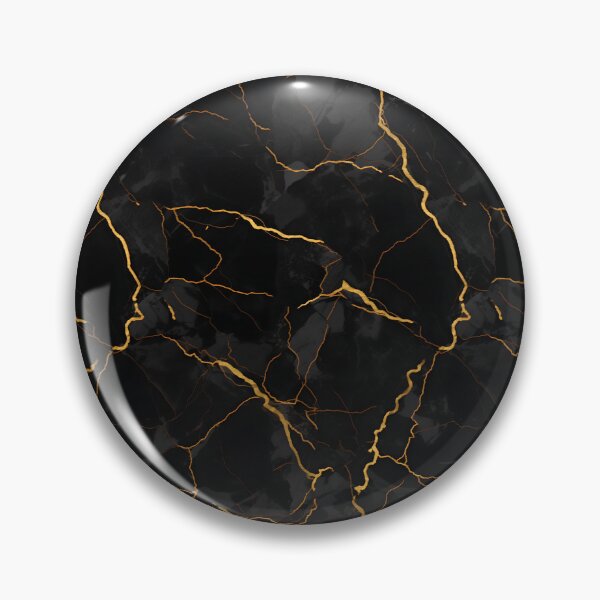 Item preview, Black and Gold Seamless Repeating Marble Tile Pattern designed and sold by PeteRascal.