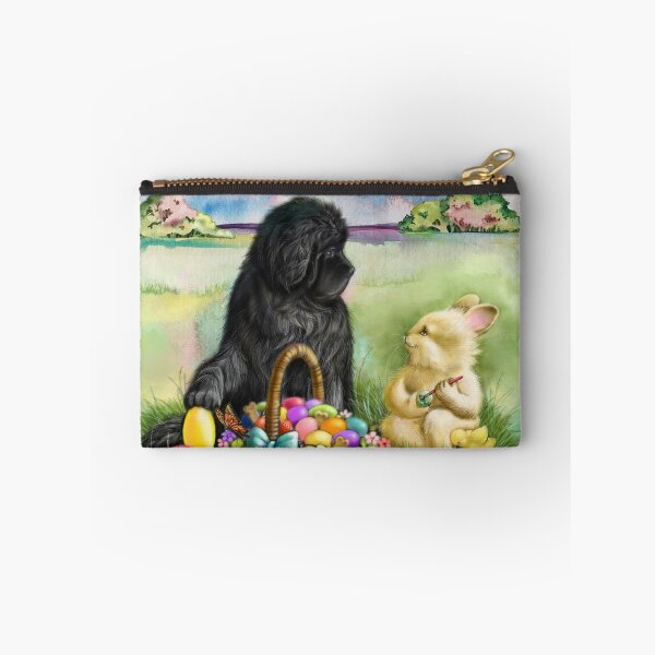 Artikelvorschau, Osterhase, Newfie und Küken entworfen und verkauft von Patricia Reeder Eubank.
