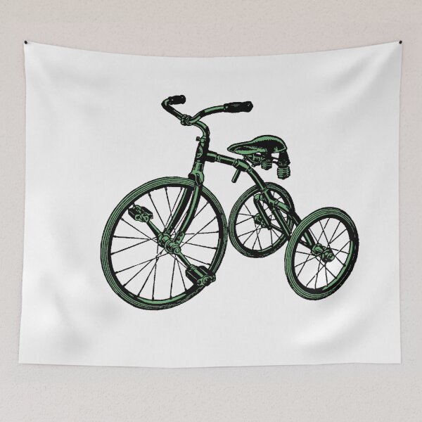 Item preview, My First Wheelie - Green designed and sold by TheBigRooster.