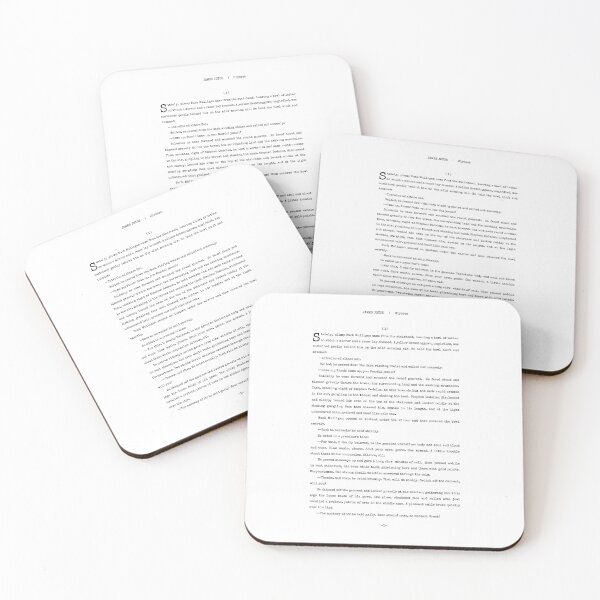 Item preview, Ulysses by James Joyce - First Page designed and sold by TheBookishLife.