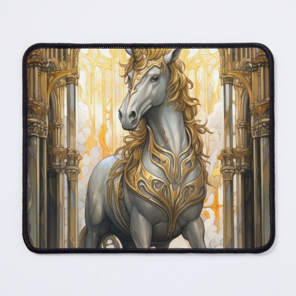 Item preview, Golden Mane Unicorn designed and sold by hermeneutic.
