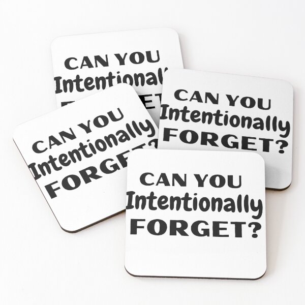 Item preview, Can You Intentionally Forget? - Funny T-shirts designed and sold by SavvySeller.