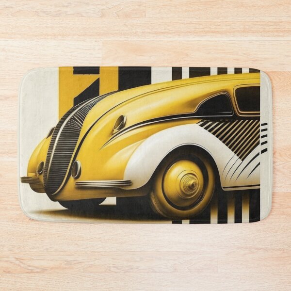 Item preview, Metropolis City Futuristic Car Light Games Film Black Yellow White designed and sold by G-M-Designs.
