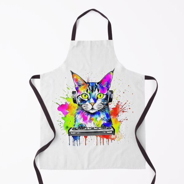 Item preview, DJ cat designed and sold by zoro92.