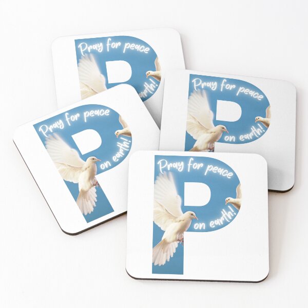 Item preview, Pray for peace on earth! designed and sold by Kid Wits Ink  "Wise enough to leave a lasting impression!".