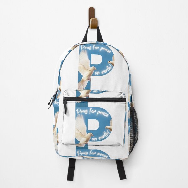 Item preview, Pray for peace on earth! designed and sold by Kid Wits Ink  "Wise enough to leave a lasting impression!".