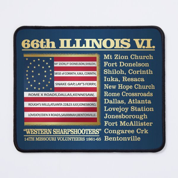 Item preview, 66th Illinois V.I. "Western Sharpshooters" (BH2) designed and sold by curranmorgan.