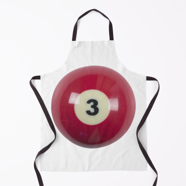 Aperçu de l'œuvre Pool ball - Three, Red créée et vendue par R-uby.