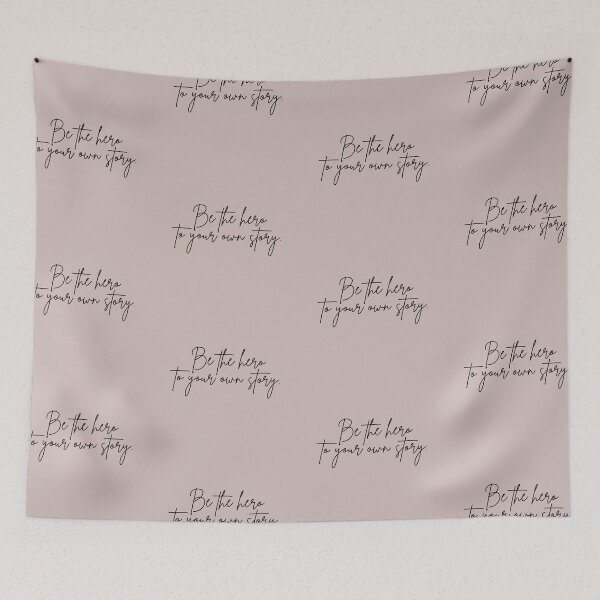 Item preview, Be the Hero to Your Own Story Cursive designed and sold by CarleLS.