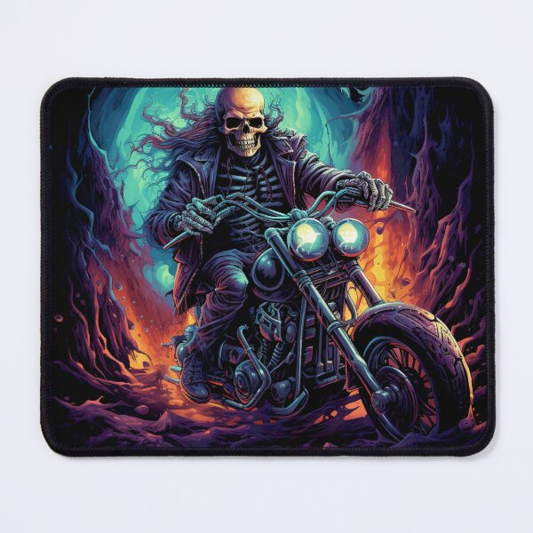 Item preview, Grim Rider on Two Wheels designed and sold by mittie101.