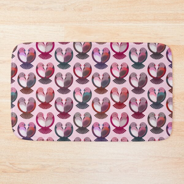 Item preview, Birds in love - valentines - pink designed and sold by pakanta.