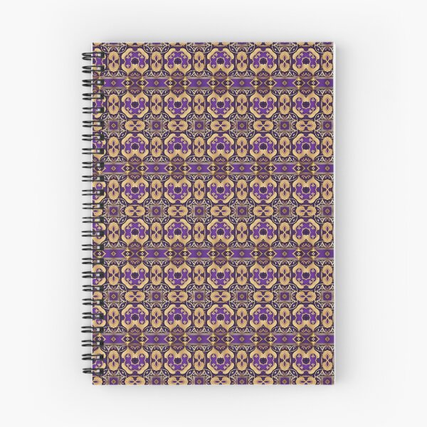 Item preview, Purple Iris, Violent Violet and Harvest Gold Pattern designed and sold by PatternMyHome.