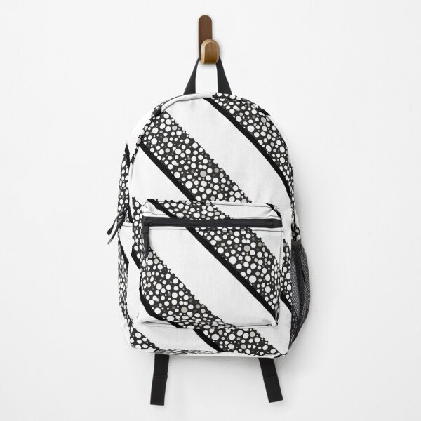Item preview, Raindrops I Classic White Small Stripes Diagonal Left designed and sold by CushyNest.