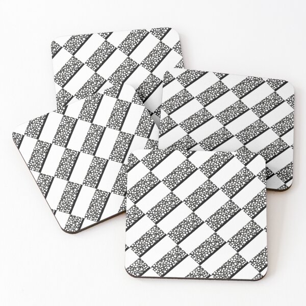 Item preview, Raindrops I Classic White Half Brick Right designed and sold by CushyNest.