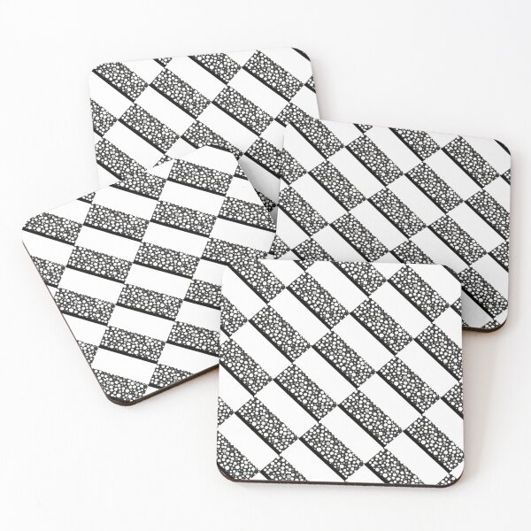 Item preview, Raindrops I Classic White Half Brick Left designed and sold by CushyNest.