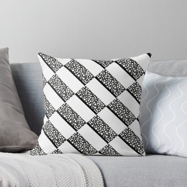 Item preview, Raindrops I Classic White Half Brick Left designed and sold by CushyNest.