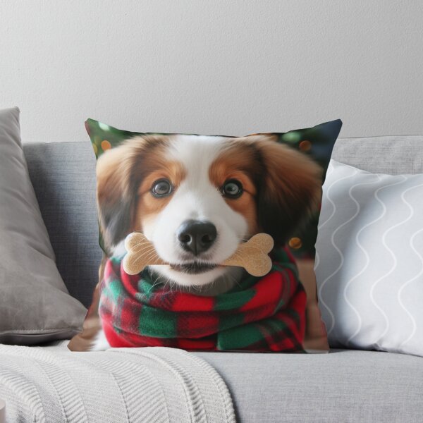 Item preview, Christmas puppy designed and sold by LittleBucolic.