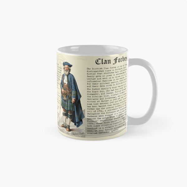 Item preview, Clan Forbes Scottish History  designed and sold by BagTown Clans.