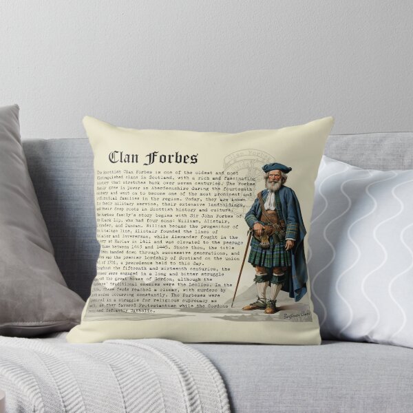 Item preview, Clan Forbes Scottish History  designed and sold by BagTown Clans.