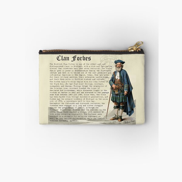 Item preview, Clan Forbes Scottish History  designed and sold by BagTown Clans.