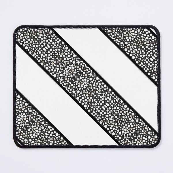 Item preview, Raindrops I Classic White Big Stripes Diagonal Left designed and sold by CushyNest.