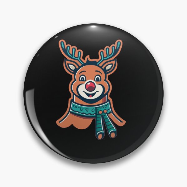 Item preview, Rudolph, el reno de nariz roja, para regalo de Navidad designed and sold by Pawel Oska.