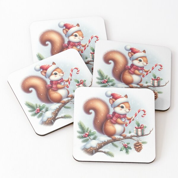 Item preview, Christmas squirrel  designed and sold by LittleBucolic.