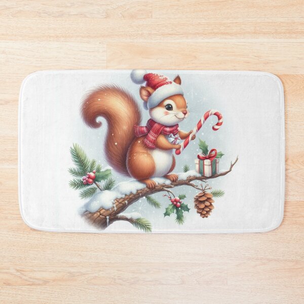 Item preview, Christmas squirrel  designed and sold by LittleBucolic.