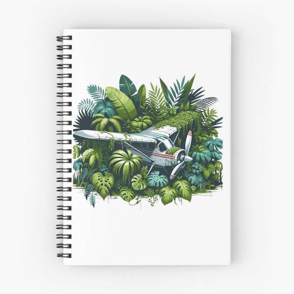 Item preview, Lost Airplane in Jungle - Nature's Takeover designed and sold by VoilaPrint.