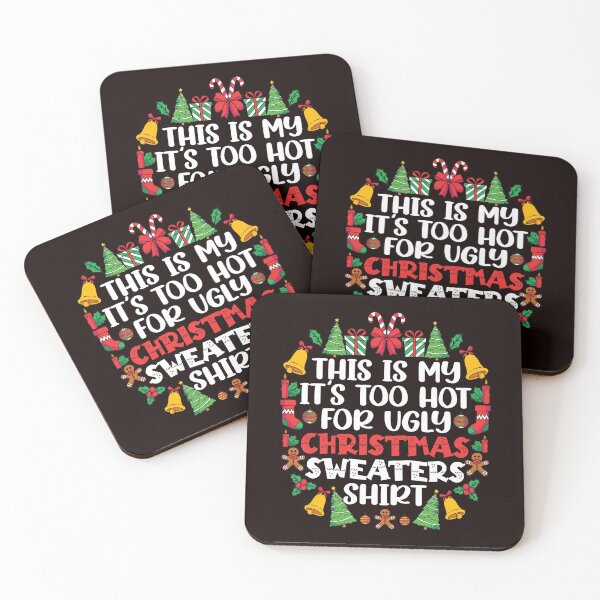 Item preview, Too Hot Ugly Christmas Sweaters Funny Xmas Family  designed and sold by trendsshop.