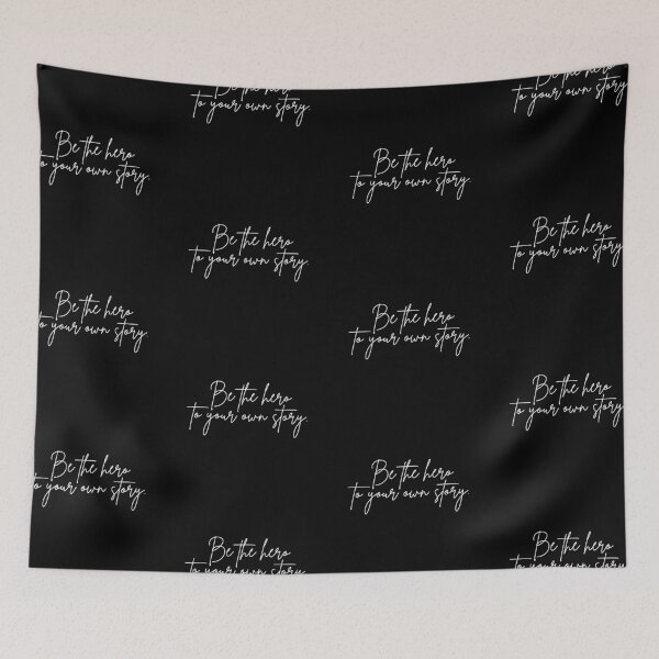 Item preview, Be the Hero to Your Own Story Cursive designed and sold by CarleLS.