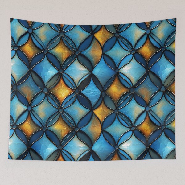 Item preview, Glass Tile Pattern designed and sold by SideSignal.