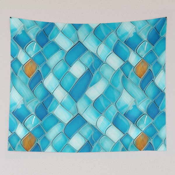Item preview, Glass Tile Pattern designed and sold by SideSignal.