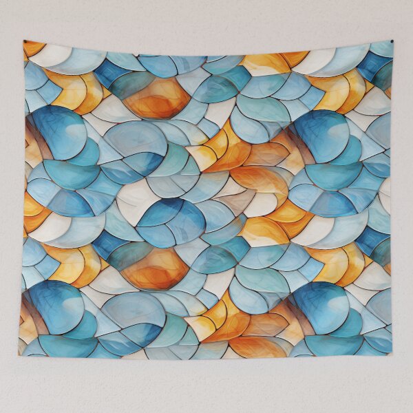 Aperçu de l'œuvre Glass Tile Pattern créée et vendue par SideSignal.