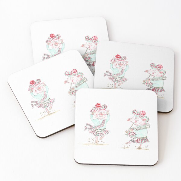 Item preview, Highland Fling Piggies designed and sold by GiselleSellier.