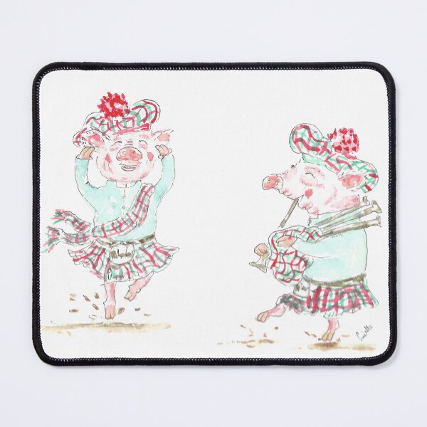 Item preview, Highland Fling Piggies designed and sold by GiselleSellier.