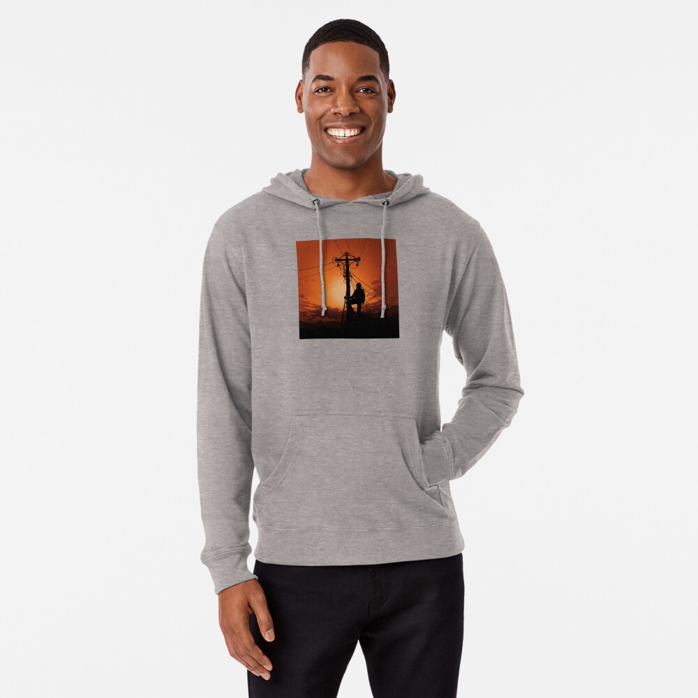Item preview, Lightweight Hoodie designed and sold by LineXpressions.
