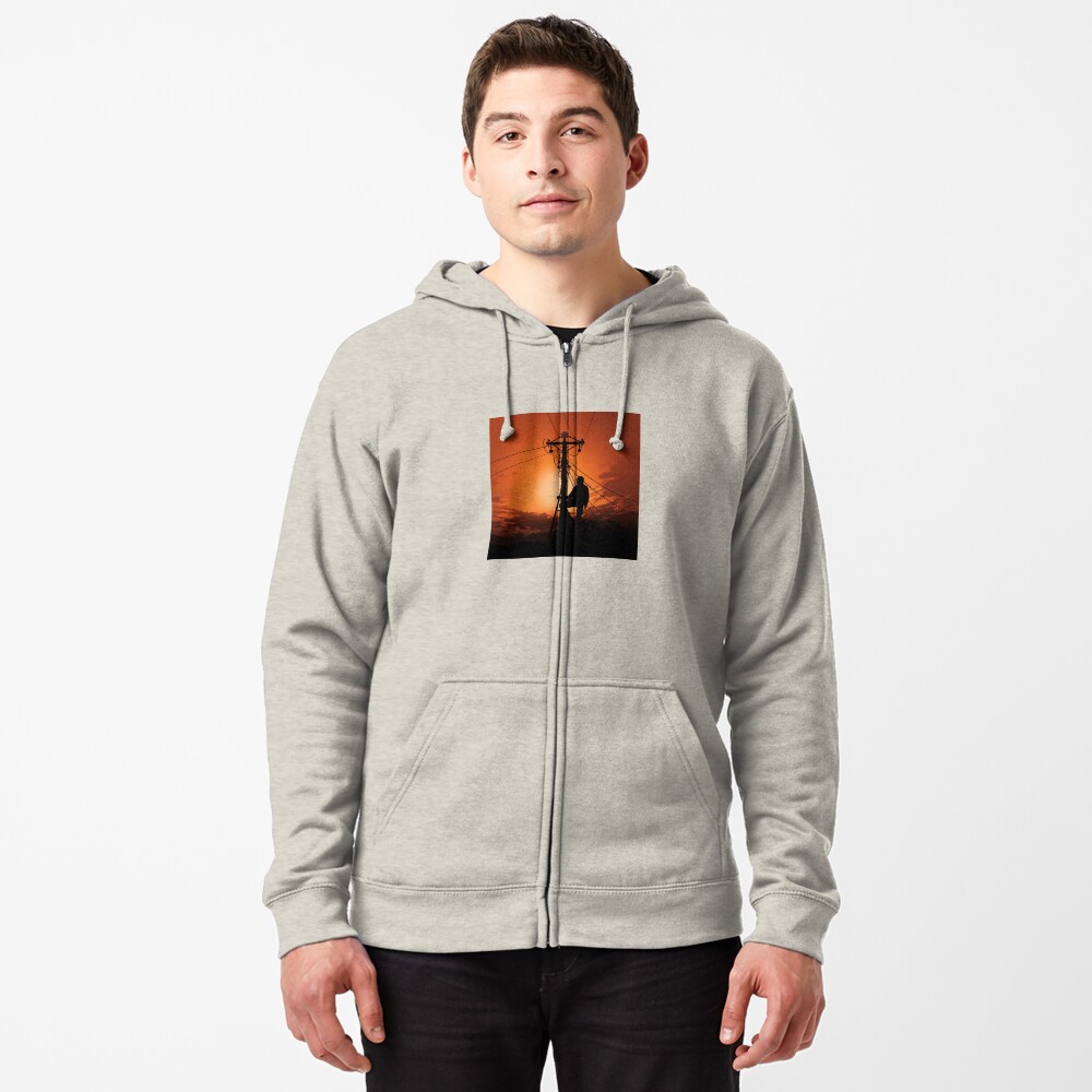 Item preview, Zipped Hoodie designed and sold by LineXpressions.