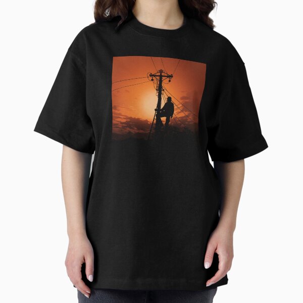 Cool Lineman Oversized T-Shirt