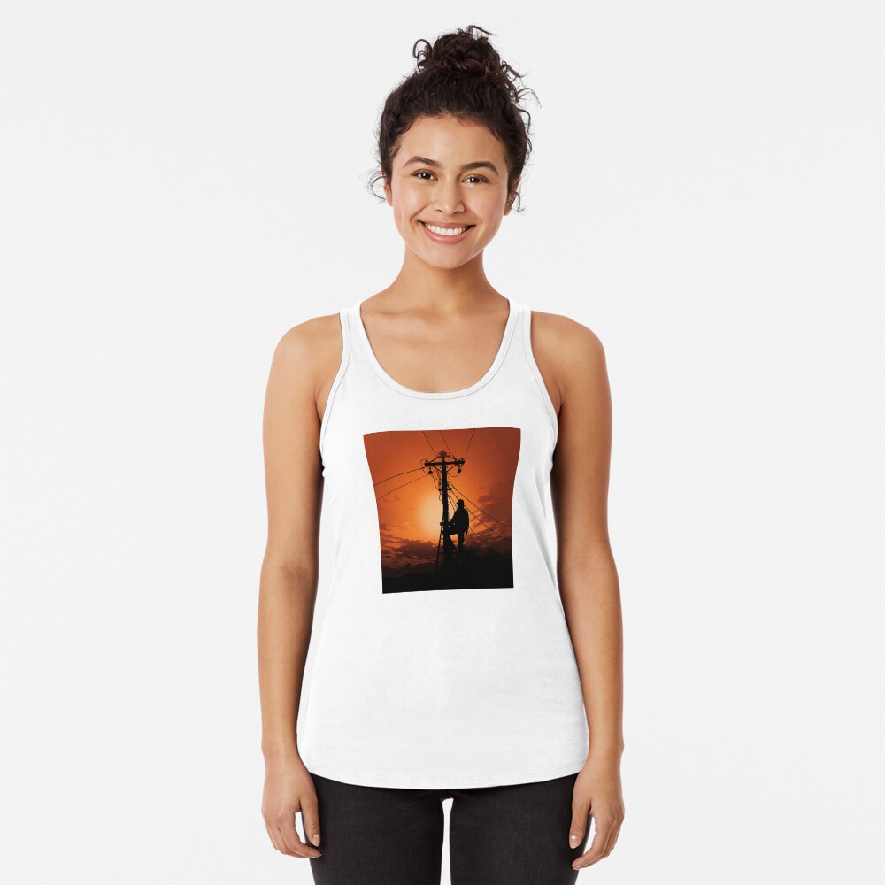 Item preview, Racerback Tank Top designed and sold by LineXpressions.