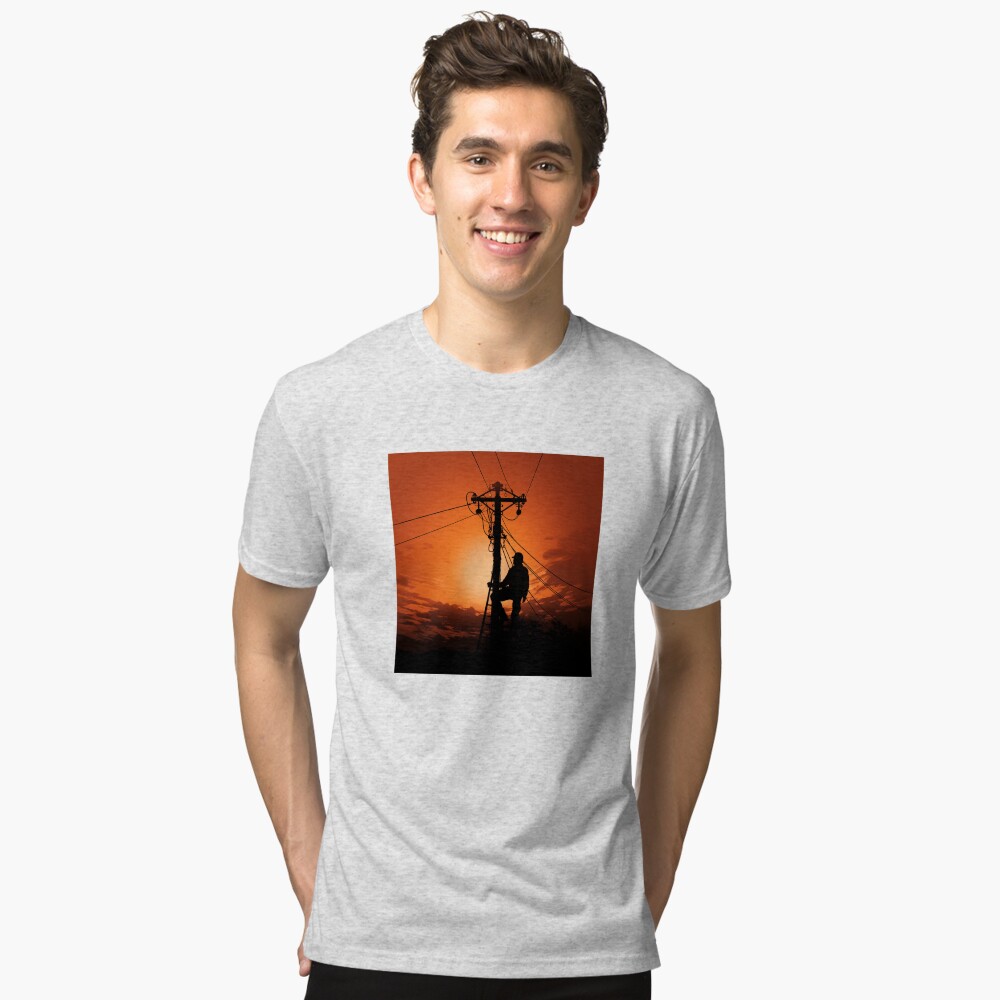 Item preview, Tri-blend T-Shirt designed and sold by LineXpressions.