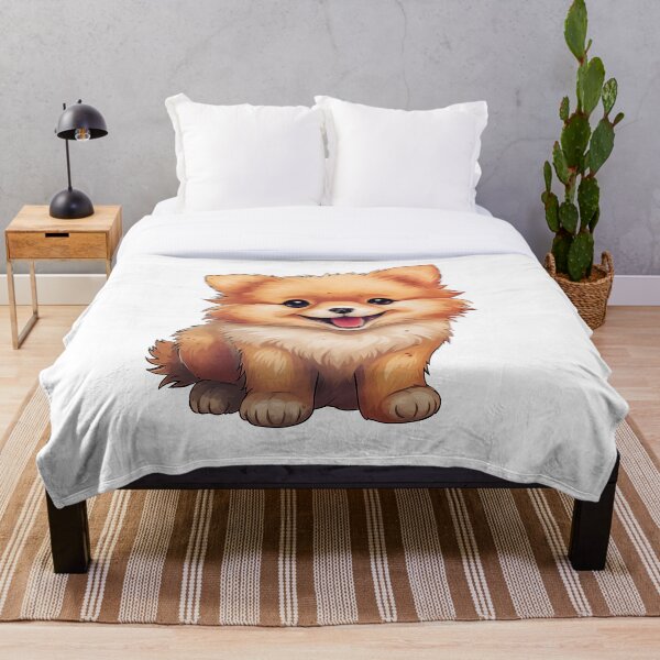 Item preview, Adorable pomeranian sticker  - dog lover sticker - pom pom designed and sold by Daydreamsatdawn.