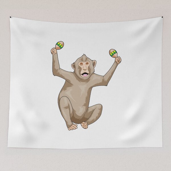 Item preview, Monkey Musician Maracas Music designed and sold by Snabdesign84.