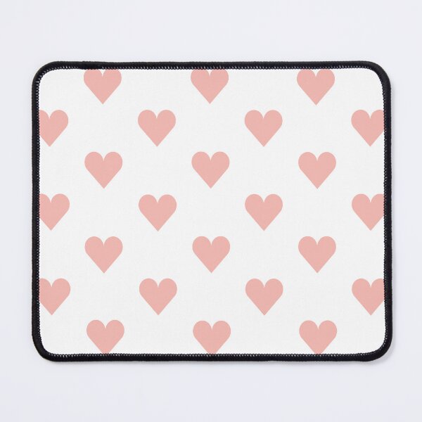 Item preview, Medium BABY PINK and WHITE LOVE HEARTS designed and sold by RachelMacht.