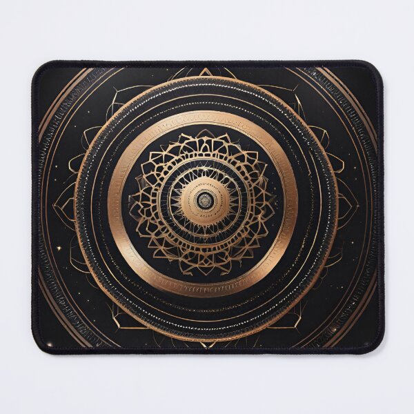 Item preview, Cosmic Harmony Mandala Wall Art designed and sold by SpiritualManda.