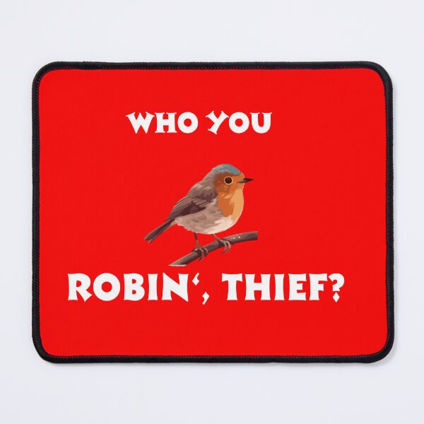 Item preview, Funny Robin Christmas design designed and sold by TentyBottles.